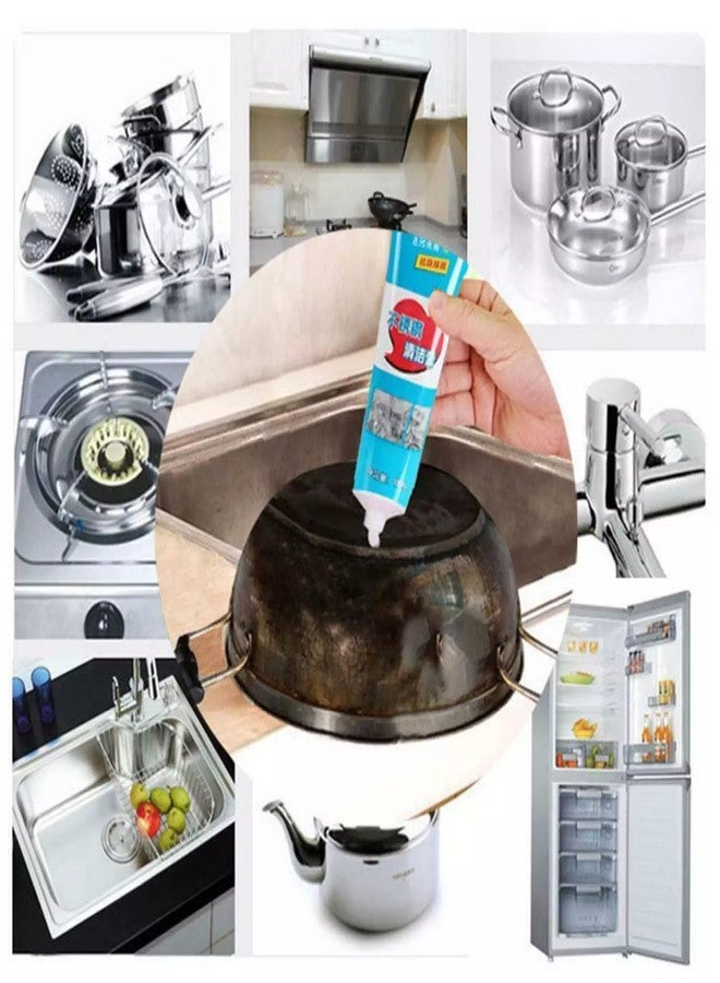 Newvent stainless steel cleaning cream | Rust Remover For Metal | Stainless Steel Metal Polish Cream (1pc-180gram) - Image 3