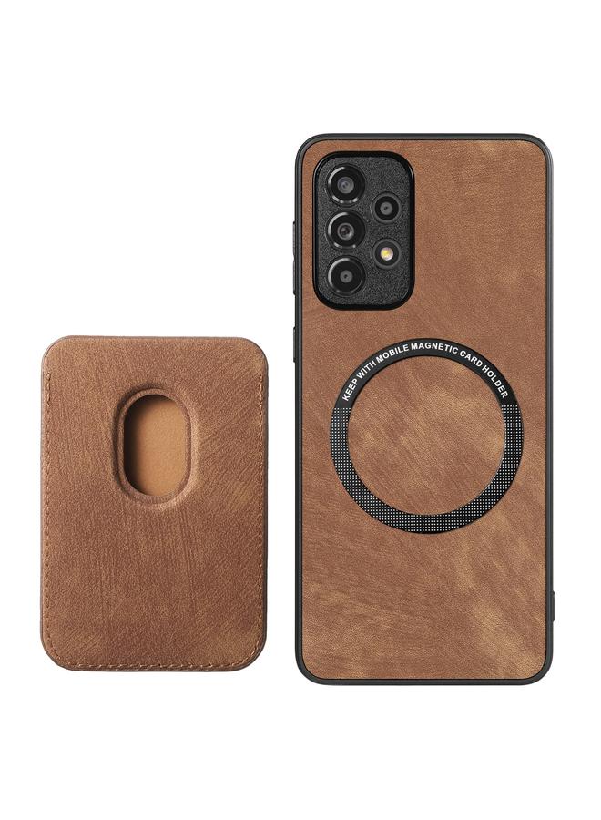 S-TOP Case For Samsung Galaxy A34 5G Retro Leather Card Bag Magnetic Phone Case - Image 3