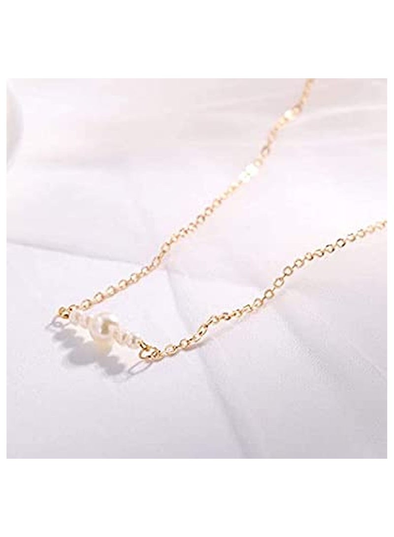 Pearl Waist Chain Belt Gold Beaded for Women and Girls - Image 2