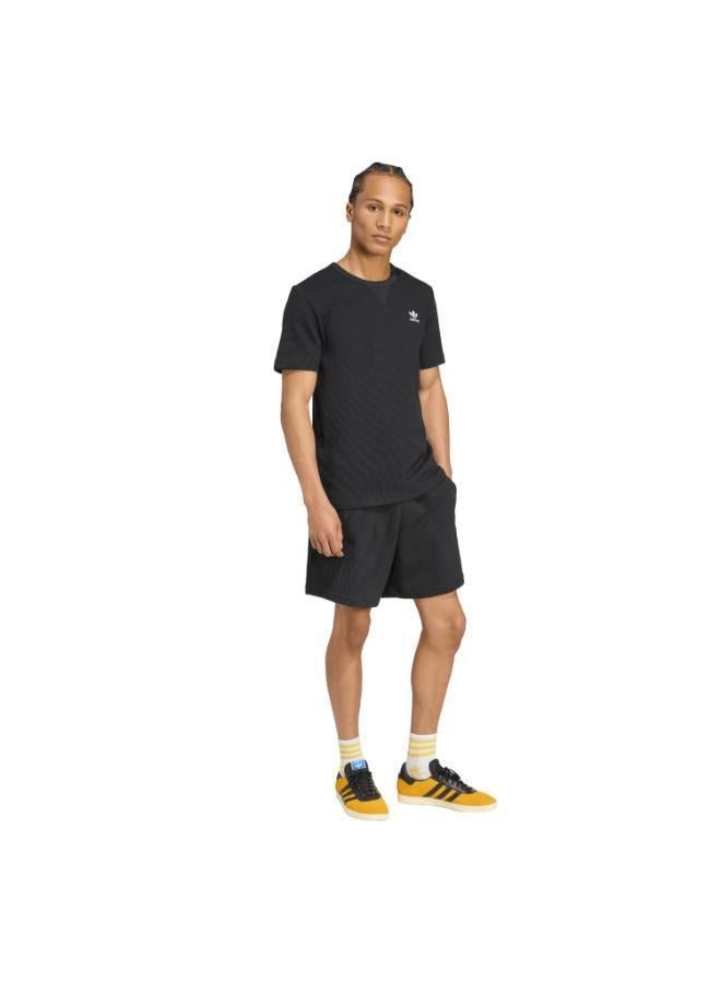 adidas Originals Trefoil Essentials Waffle T-Shirt - Image 5