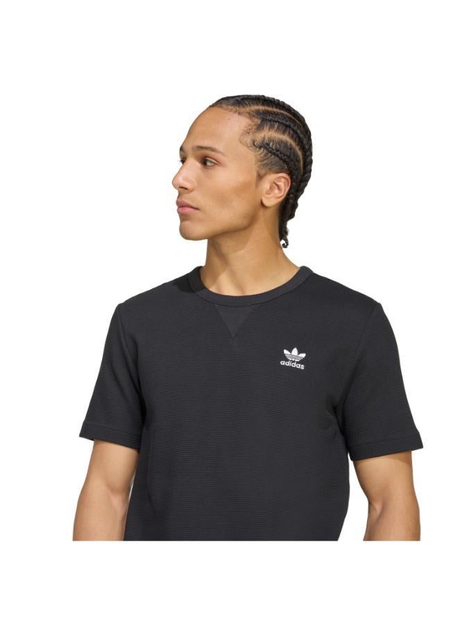 adidas Originals Trefoil Essentials Waffle T-Shirt - Image 3
