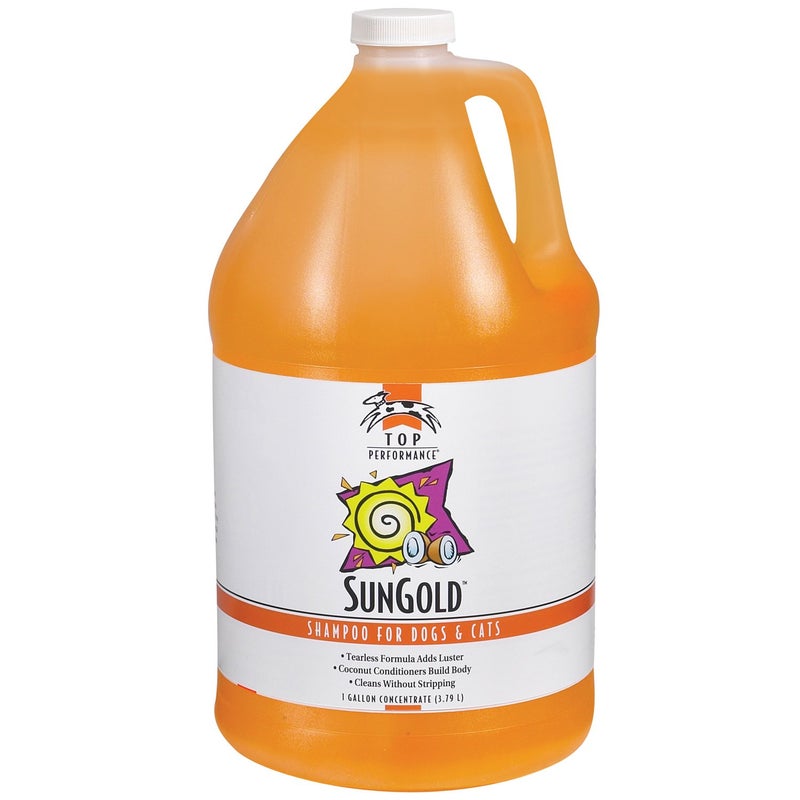 Top Performance SunGold Puppies and Kittens Shampoo, 1-Gallon - Image 5