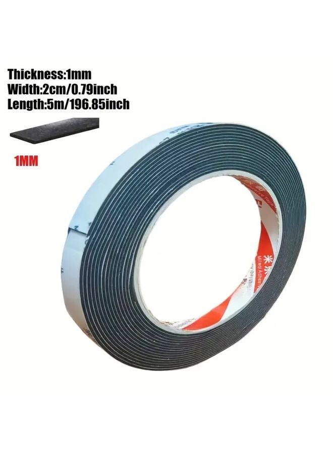 Double Sided EVA Tape 1mm Thick Black Shock Absorbing Anti Vibration Pads - Image 1