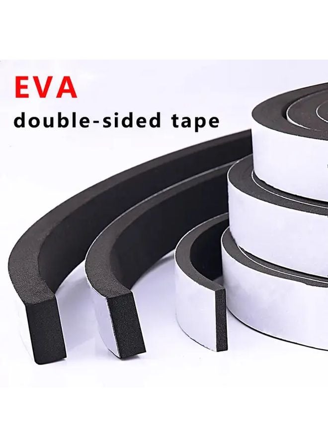 Double Sided EVA Tape 1mm Thick Black Shock Absorbing Anti Vibration Pads - Image 2