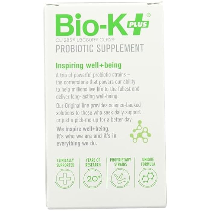 Bio-K Plus, Dailycare 50 Billion Probiotics, 30 Count - Image 2