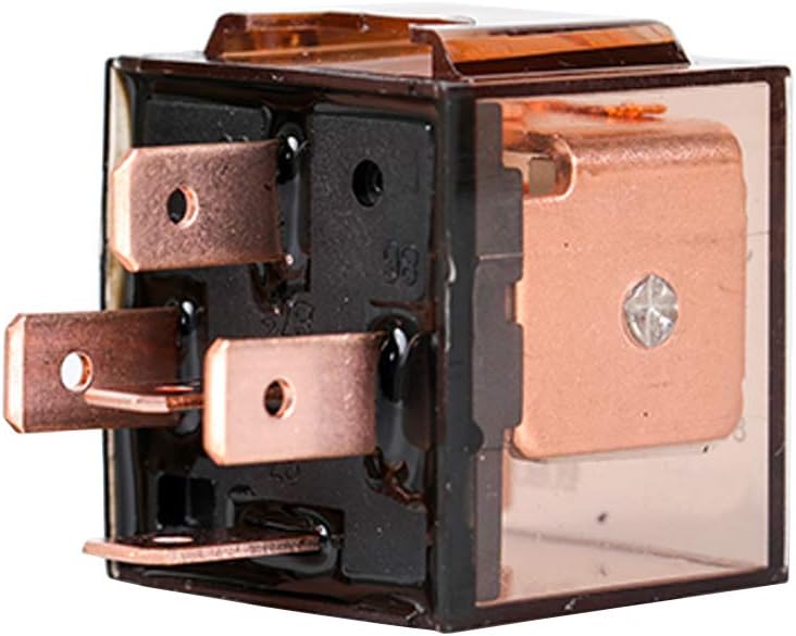 E Support Car Automotive Universal Transparent Relay 12V 80A SPDT 5Pin Switch Pack of 5 - Image 4