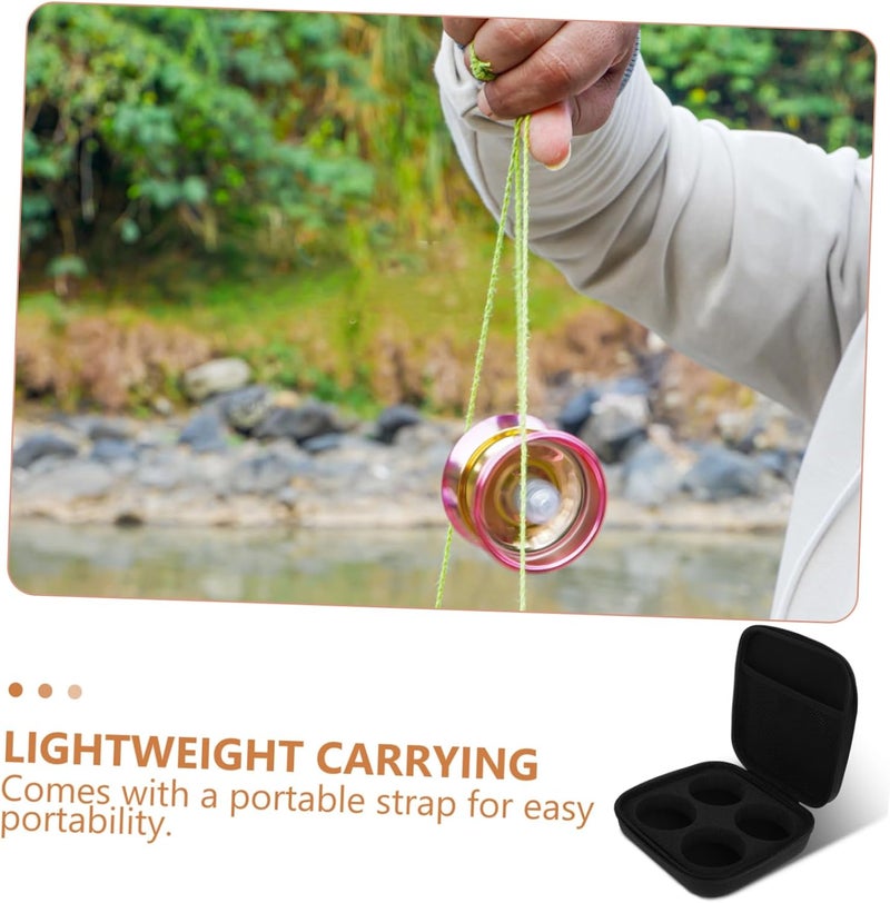 Yardwe Portable Yoyo Ball Storage Bag Large Capacity Multi Slots Organizer Pouch High Strength Material Convenient Yoyo Accessories Holder for Collection - Image 3