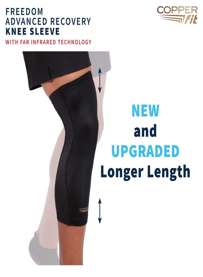 Copper Fit Recovery Knee Compression Sleeve - Breathable, Second Skin Feel - Arthritis, Joint Pain, Circulation - For Men and Women (Large) - Image 5