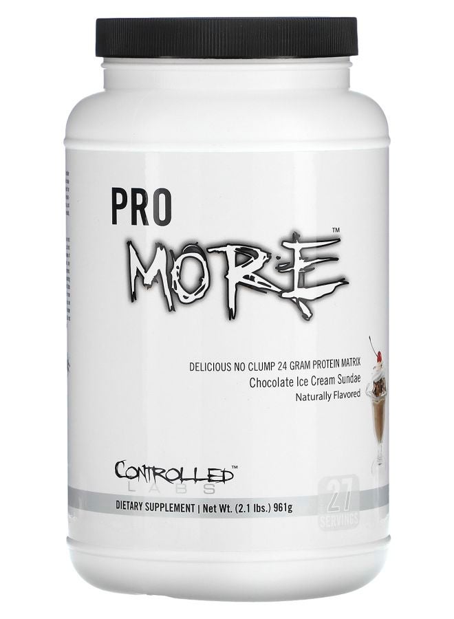 controlled labs Pro More Protein Matrix Chocolate Ice Cream Sunday 2.1 lb (961 g)