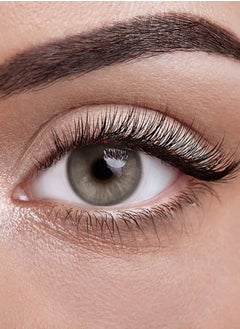 Unibling Cherishing Grey Yearly Colored Contact Lenses, Unisex Cosmetic Contact Lenses, Enlargement Collection, Light Grey, With Case  - Image 5