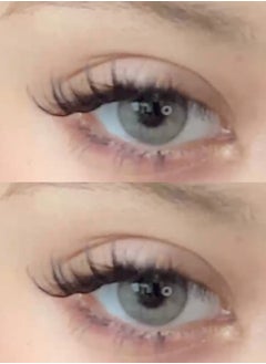 Unibling Cherishing Grey Yearly Colored Contact Lenses, Unisex Cosmetic Contact Lenses, Enlargement Collection, Light Grey, With Case  - Image 4