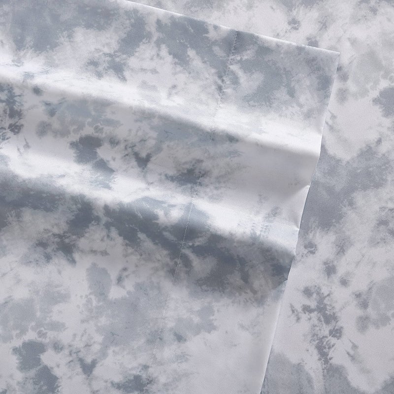 Eddie Bauer Eddie Bauer Kids - Queen Sheets  Stain Resistant Kids Bedding  Ideal for Toddler Bedding Set (Spring Water Tie Dye Grey  Queen)  - Image 3