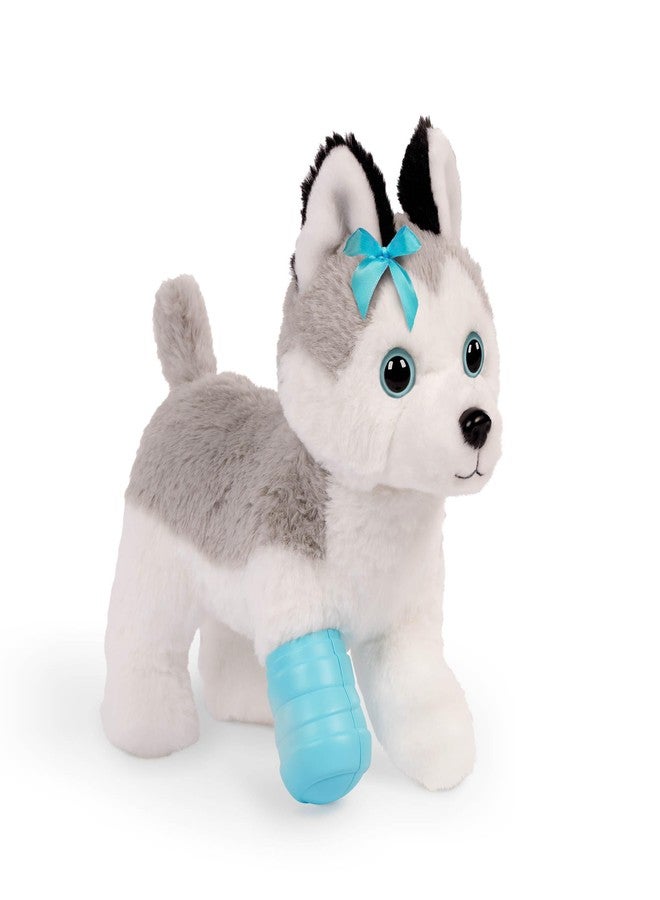 Pucci Pups Pucci Pals Plush Husky Vet Care Carrier Playset, Stuffed Dog Set, Pet - Image 3