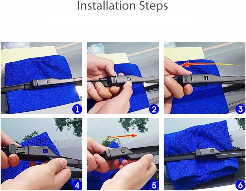 Yurefax Windshield Wiper Blades for Nissan Tiida C13 - Image 4