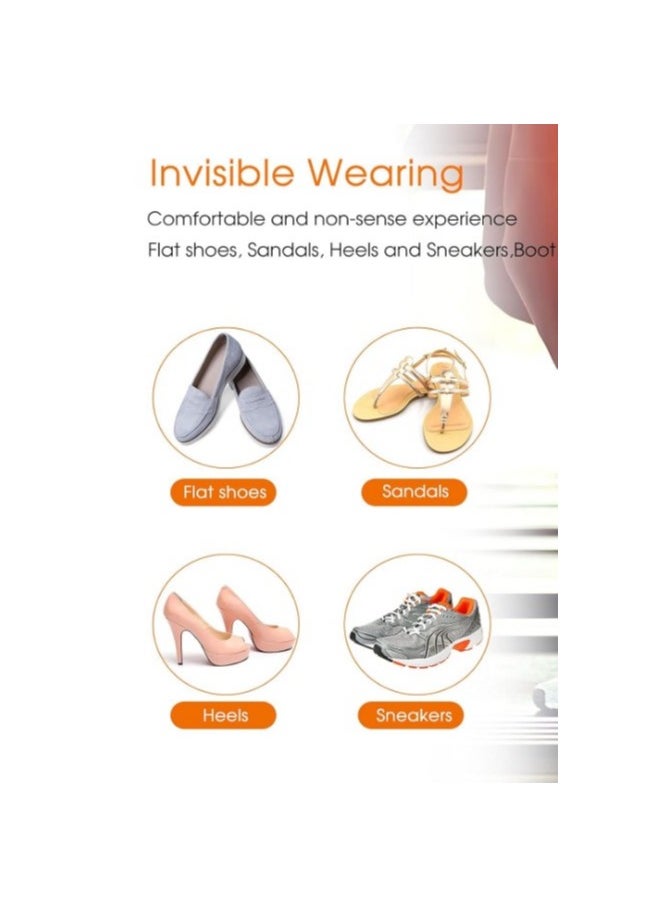 Generic - "Moisturizing Silicone Heel Protectors for Heel Sores and Plantar Fasciitis Relief - Pair of Thick Heel Sleeves for Bone Spurs and Heel Pain Relief, Silicone Heel Pads for Cracked and Dry Feet - For Men and Women with Air Vents for Ventilation, Foot Moisture Retention, and Crack Prevention - Medical Gel Insoles for Daily and Sports Heel Pain Relief." - Image 1