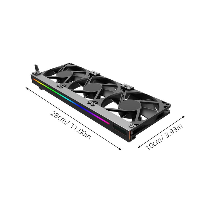 Small Size PCI Slot ARGB 5V GPU Cooling Fan For Desktop Computer Video Card - Image 3