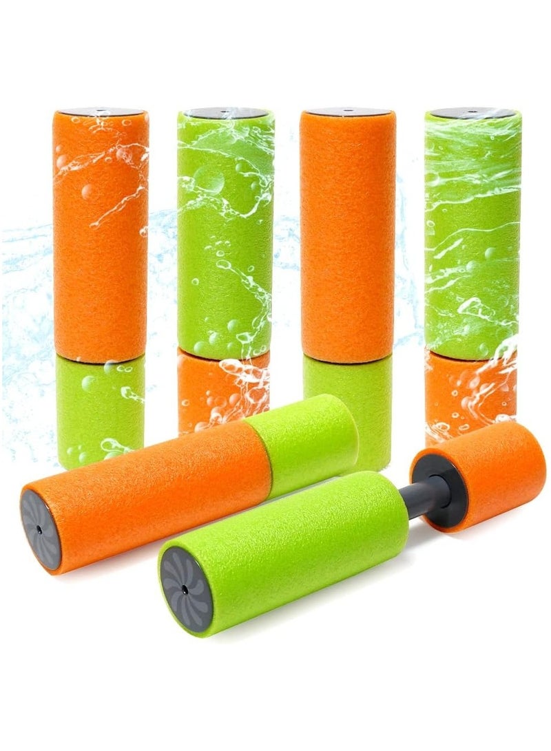 Water Gun Toy – 6-Piece Foam Water Blaster Set with High-Pressure Soaker Action – Squirt Guns for Pool, Beach & Outdoor Water Fights – Fun Summer Pistols for Kids & Adults - Image 1