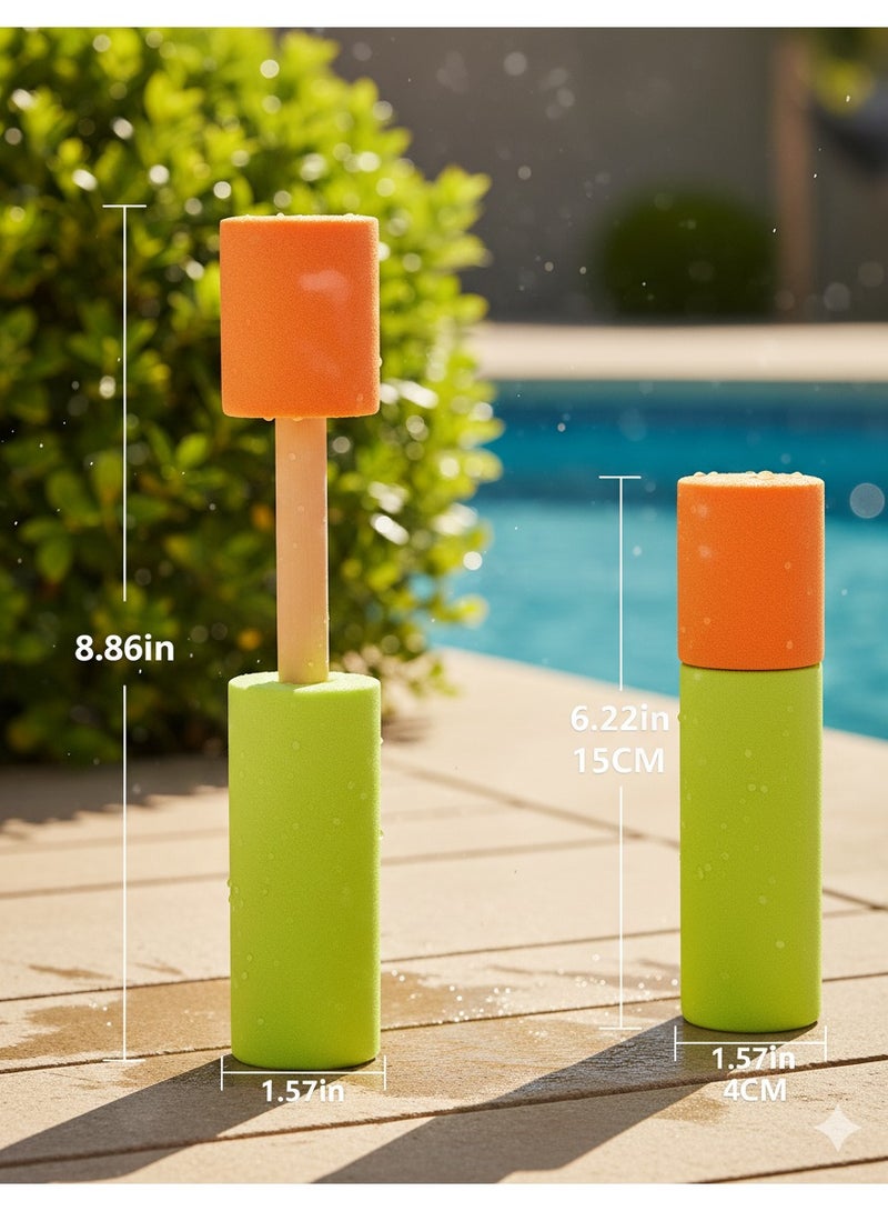 Water Gun Toy – 6-Piece Foam Water Blaster Set with High-Pressure Soaker Action – Squirt Guns for Pool, Beach & Outdoor Water Fights – Fun Summer Pistols for Kids & Adults - Image 4