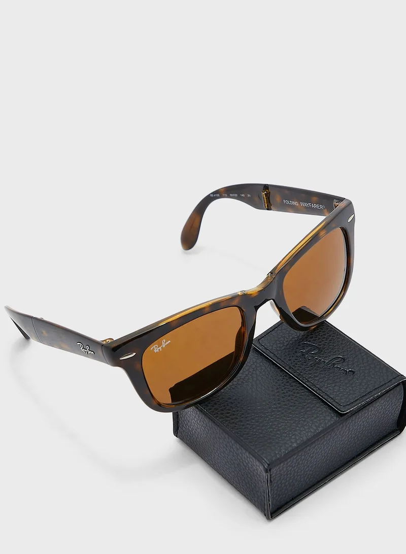 Ray-ban  0Rb4105 50 710 Aviator Sunglasses  | Best Price UAE