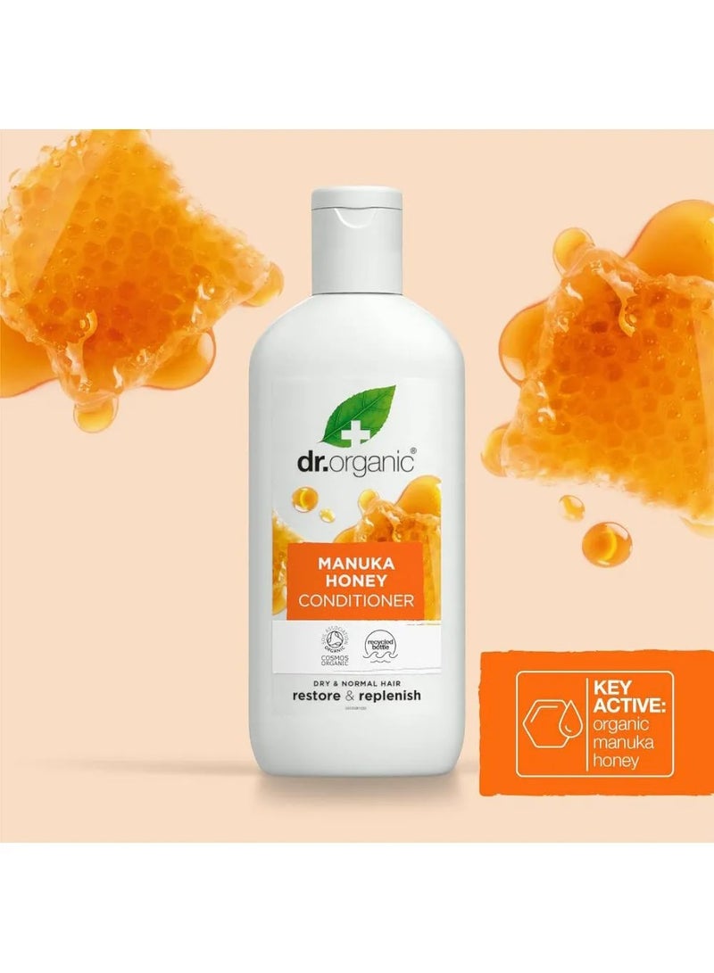 دكتور أورجانيك بلسم عسل مانوكا لاستعادة الشعر الجاف 265 مل - Image 4
