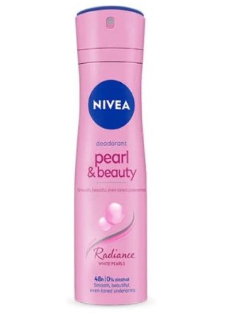 Nivea Nivea Deodorant Spray for Women Pearl Radiance 150 ml - Image 1