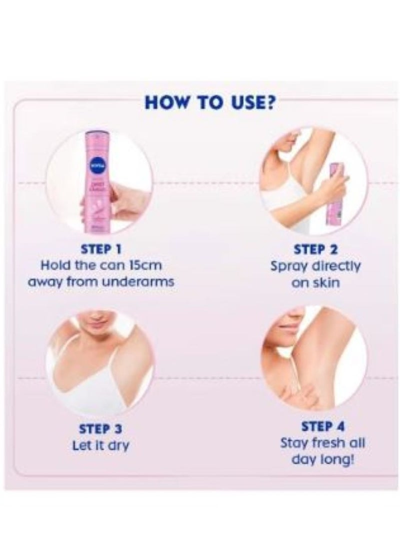 Nivea Nivea Deodorant Spray for Women Pearl Radiance 150 ml - Image 4