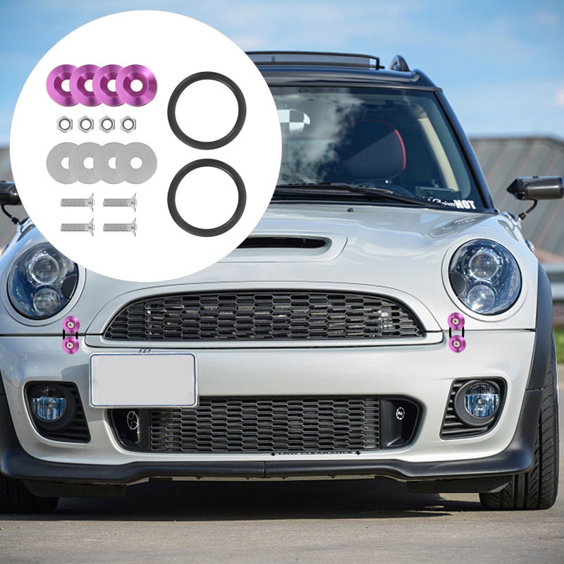 🚗 مشبك تثبيت صدام السيارة من الفولاذ المقاوم للصدأ للصدامات الأمامية والخلفية - Image 4