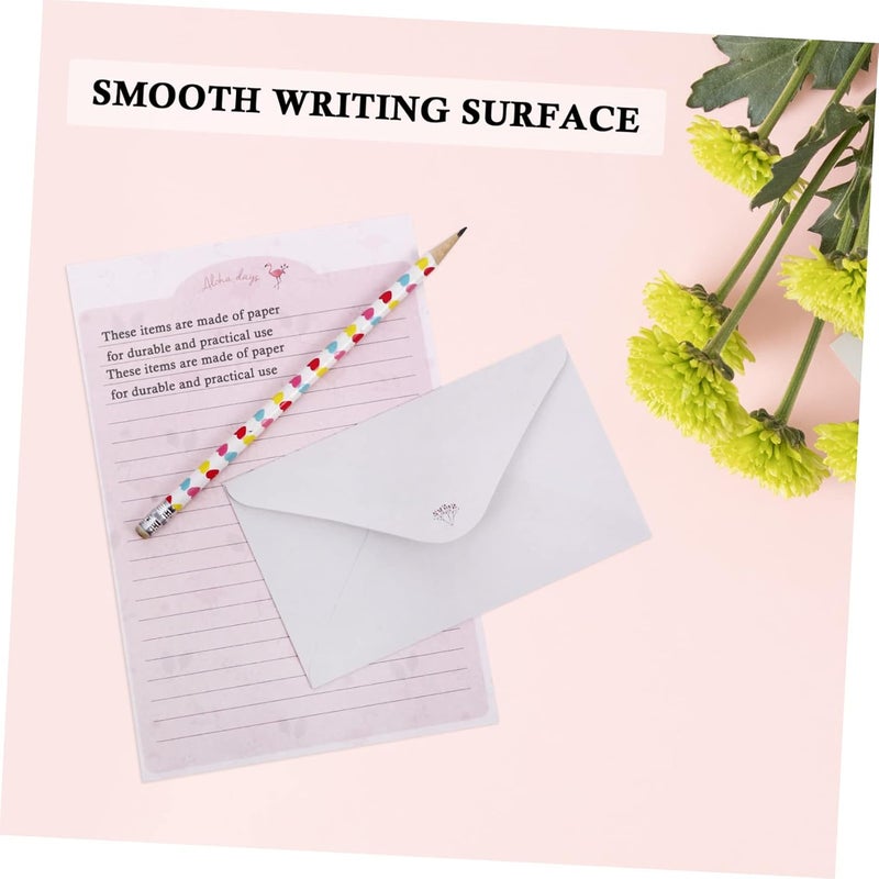 Gadpiparty 8Sets Lovely Floral Writing Paper and Envelopes Designs Stationery for Birthdays Wishes and Notes Premium Paper Includes and Envelopes Per - Image 5