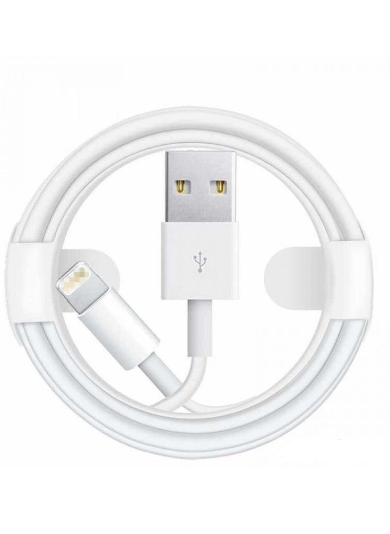 Generic - iPhone charging cable, 1 meter long, USB port and Lightning port for charging iPhone devices, compatible with iPhone 14, 14 Plus, 14 Pro, 14 Pro Max, iPhone SE 2022, 13 Pro, 13 Pro Max, 13, 13, 13 min - Image 1