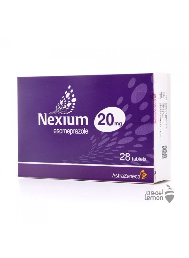 Nexium 20 mg tablets 28 tablets