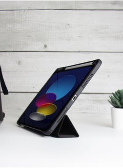 blupebble Hybrid Folio with Pen Holder Transparent Back with Auto Sleep/Wake function Shockproof Slim Case Designed for iPad 10.9"- 10th Gen  - Image 5