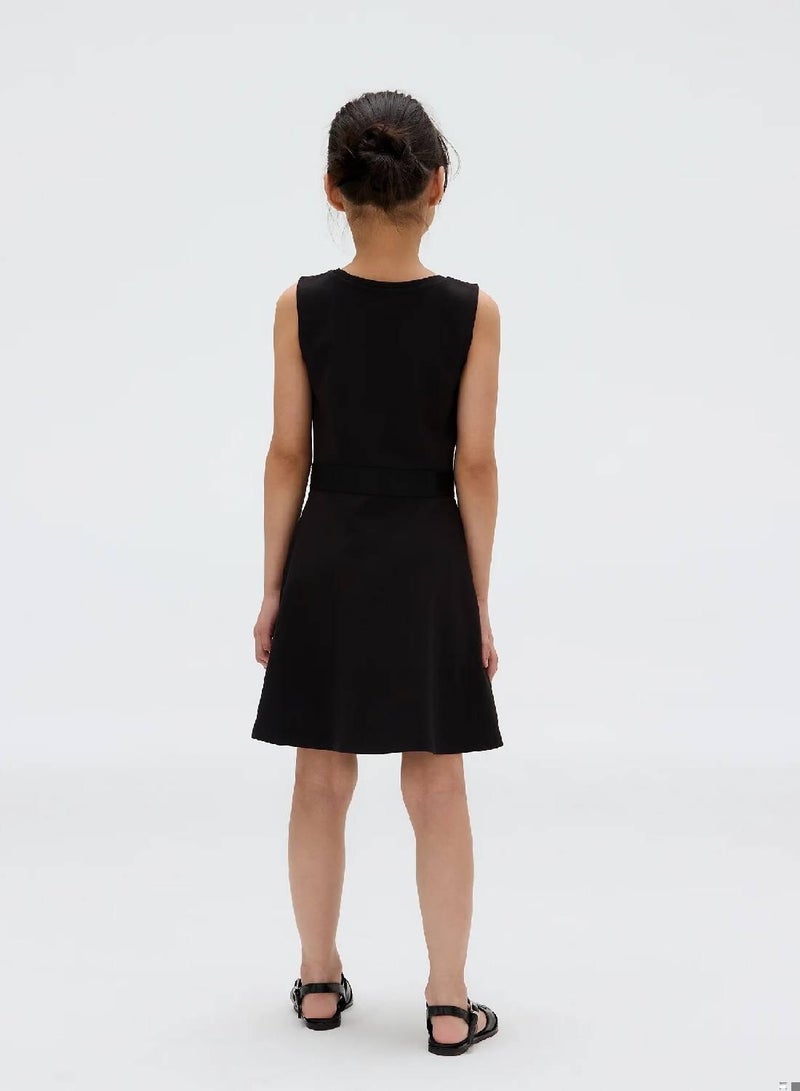 Calvin Klein Jeans Slim Milano Sleeveless Dress - Image 4