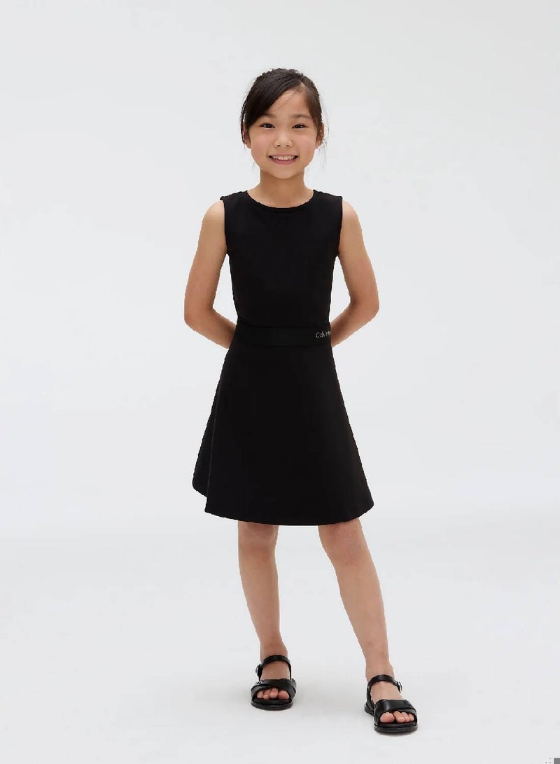 Calvin Klein Jeans Slim Milano Sleeveless Dress - Image 3