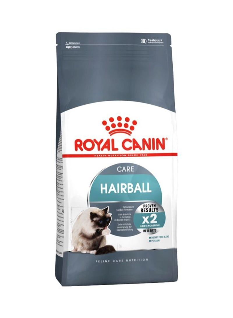 رويال كانين طعام جاف للقطط المعرّضة لتشكل كرات الشعر رمادي 4كجم - Image 1