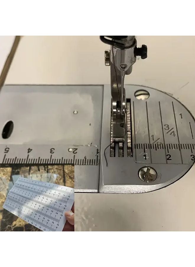 20 قطعة مسطرة لاصقة مرنة عصي قياس لاصقة 0-3.94 بوصة مستلزمات مكتبية - Image 5