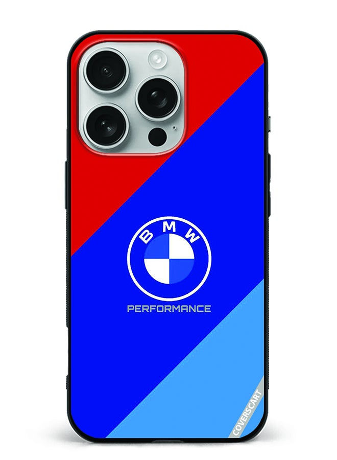 Protective Case Cover For Apple iPhone 16 Pro Bmw Logo Design Multicolour