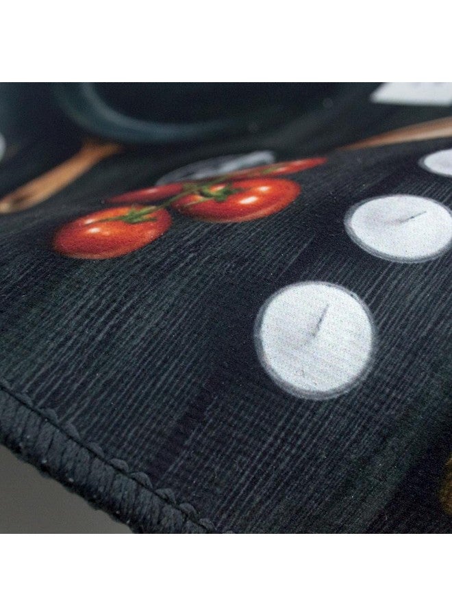 Home-Cloud سجادة مطبخ مضادة للإرهاق من هوم كلاود مطبوعة سميكة مضادة للانزلاق، قابلة للغسل، بحجم كبير، سجادة مطبخ مصممة قابلة للطي للمنزل غرفة النوم الحجم القياسي (41 × 122 سم 41 × 61 سم) - Image 2