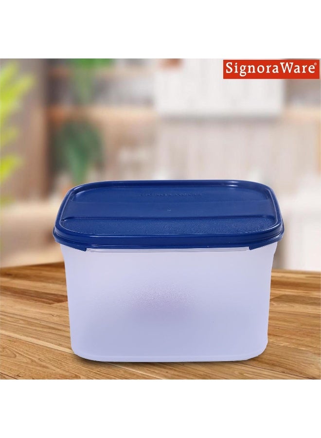 Signoraware Modular Multi Purpose Plastic Container 2.6 Litres Mod Blue - Image 3