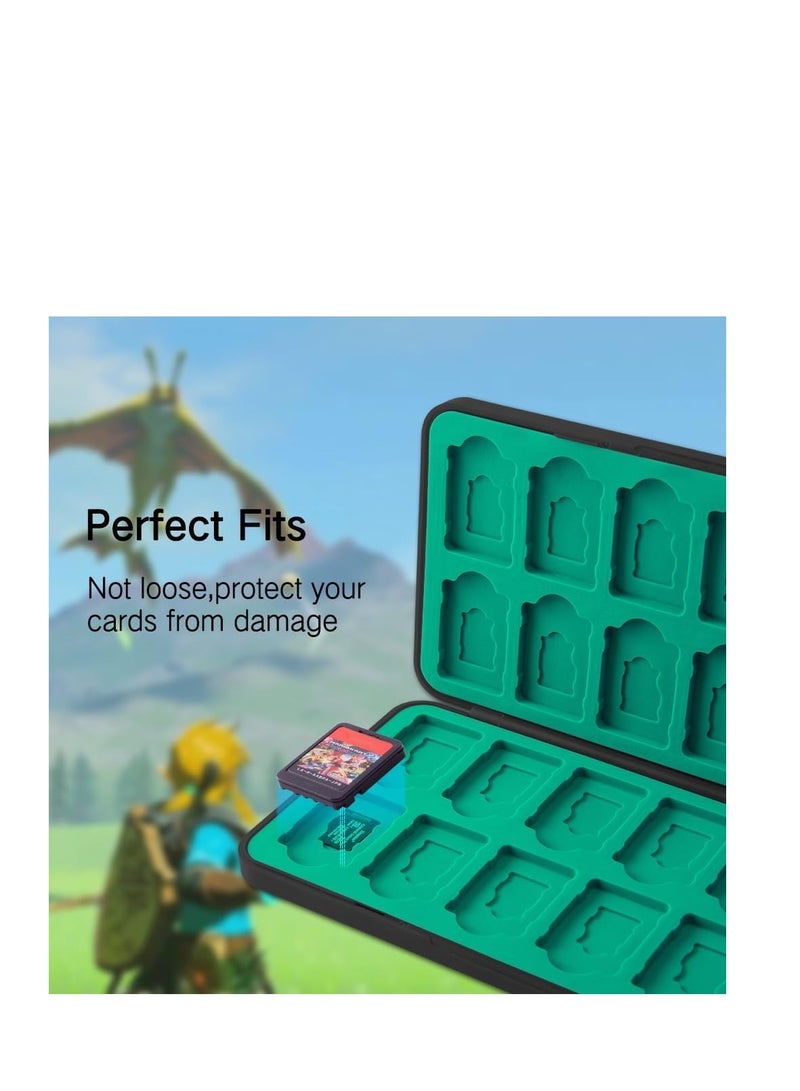Cute 48 Game Card Case for Nintendo Switch OLED and Lite Portable Storage Box for Game Cards and SD Cards - Image 3