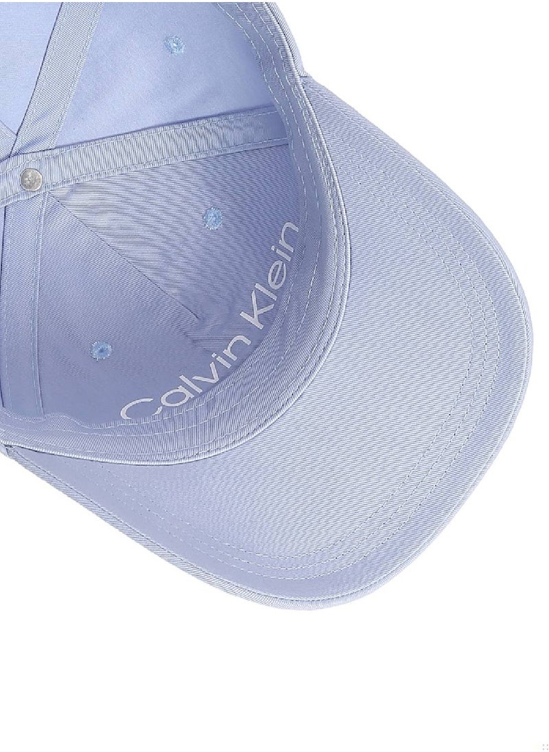 CALVIN KLEIN - Women's Twill Cap - Cotton, Blue - Image 1