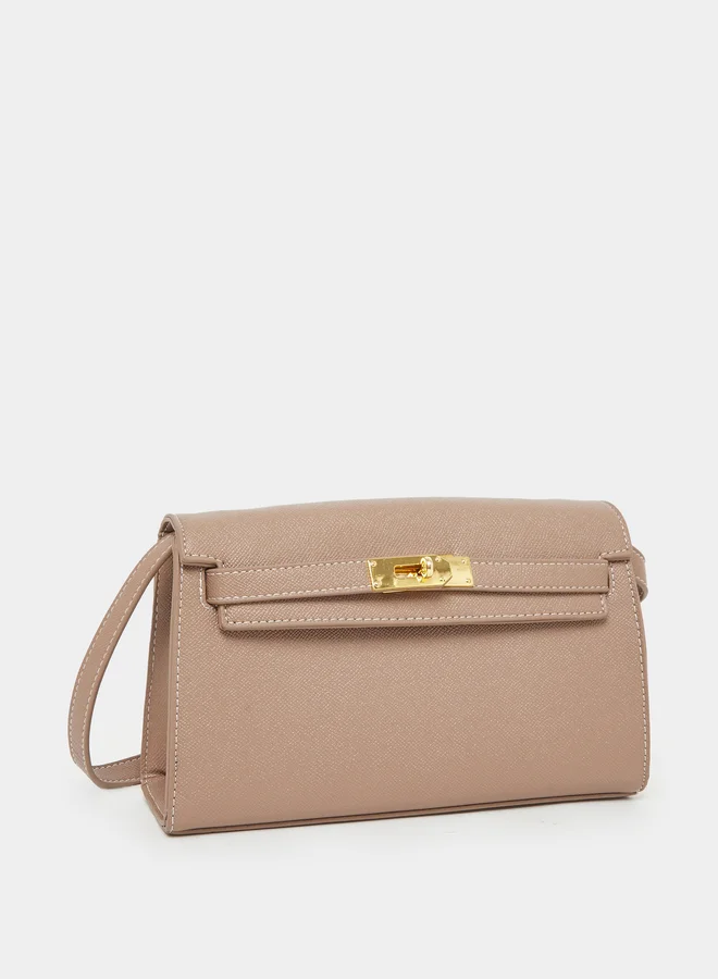 ستايلي Styli Flap Over Shoulder Bag