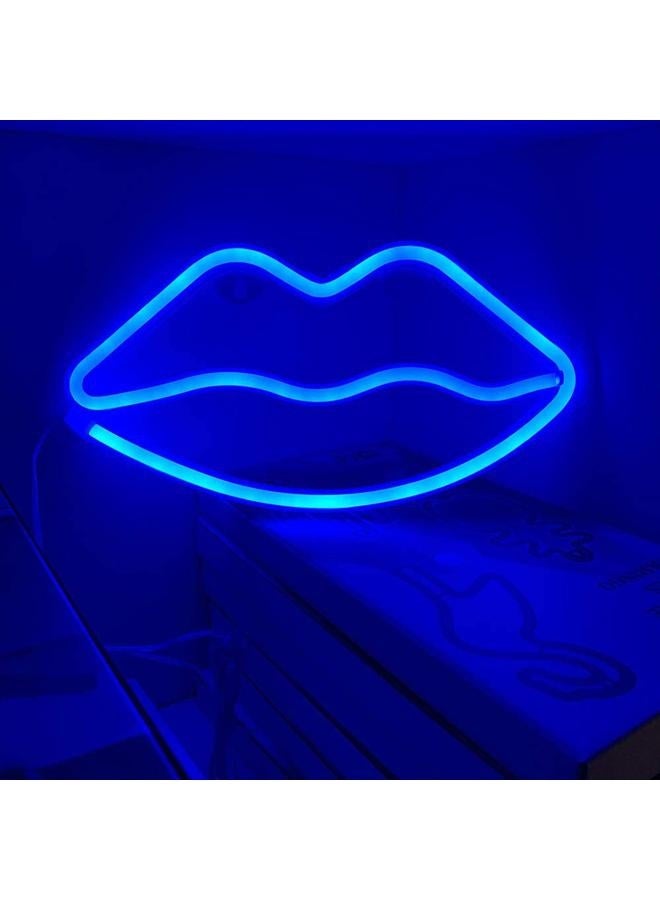 NIBEMINENT Lips Neon Light Led Signs Wall Decor Battery or USB Powered Lips Lamp for Home Bar Festive Party Christmas Wedding  - Image 5