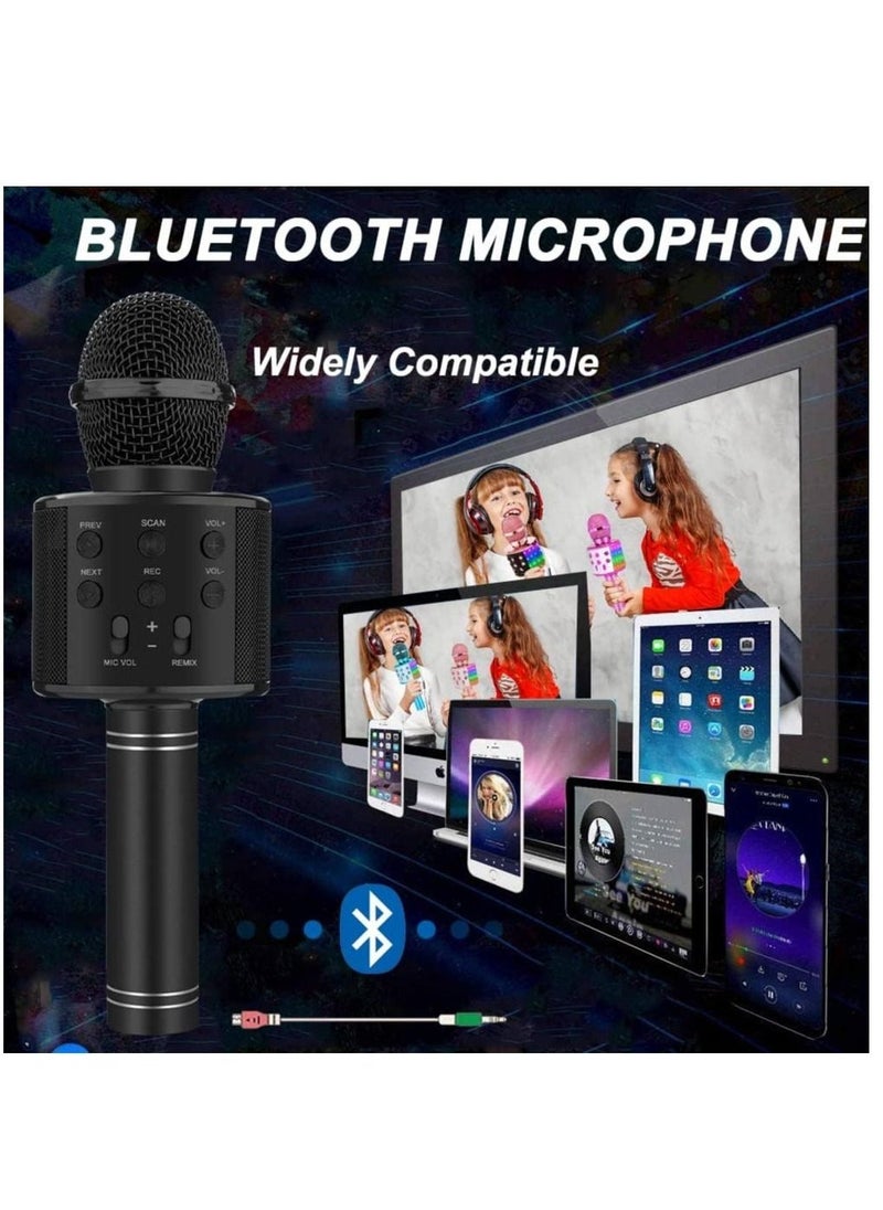 general Bluetooth Karaoke Microphone Wireless,Portable Singing Microphone for Kids Adults,Karaoke Machine for Kids Toys,Birthday Gifts Ideas - Image 3