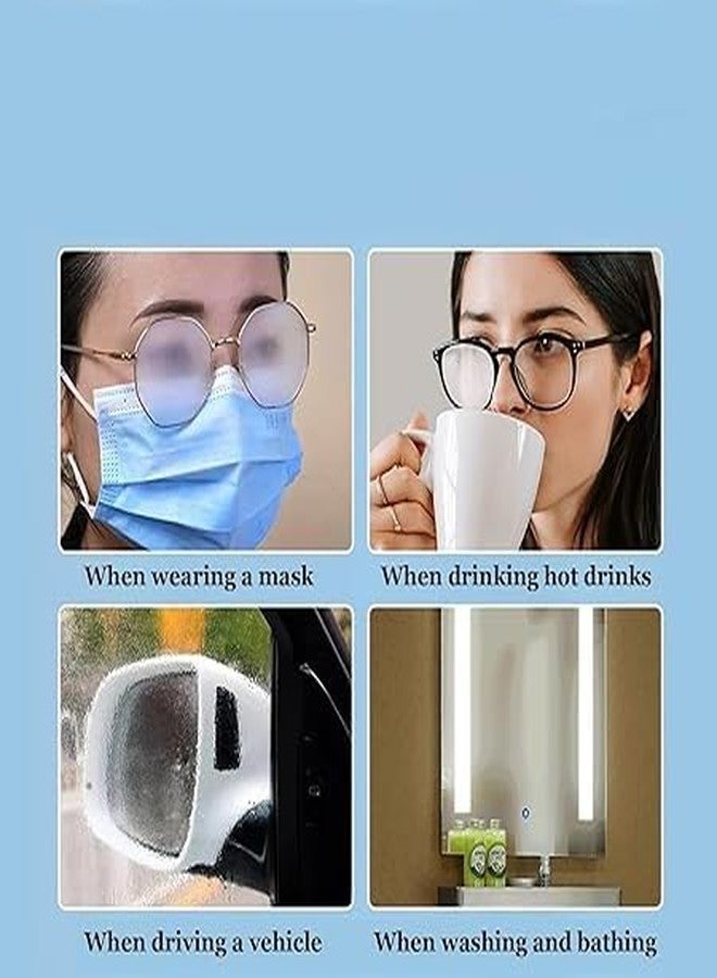 APURK Anti Fog Wipes Safe For Eyeglasses Fog-Free Lens Cleaning Wipes Ideal for Spectacles Camera Lenses/Motorcycle Visors/Car Mirrors/Windshields(Pack of 1-100 Wipes) - Image 5