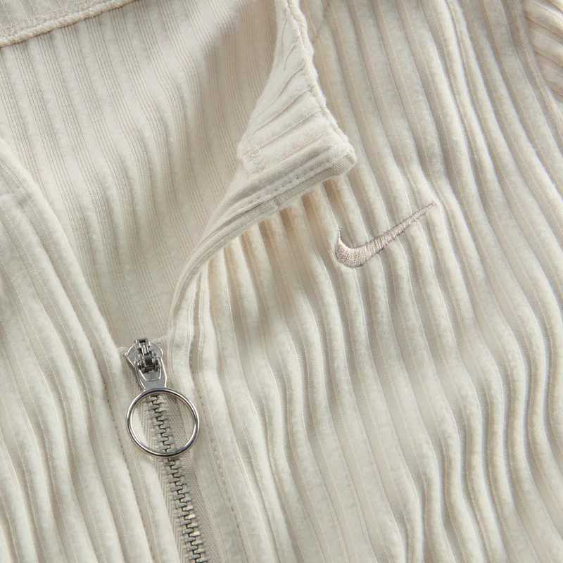 Nike White Women's Sportswear Chill Full-Zip Cardigan for Women | Best Price UAE
