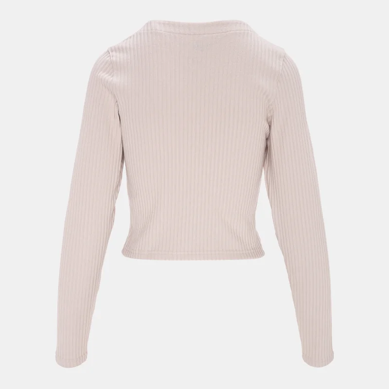 Nike White Women's Sportswear Chill Full-Zip Cardigan for Women | Best Price UAE