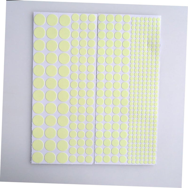 Glow In The Dark Dot Wall Stickers Set 407 Pcs Luminous Decals For Kids - Image 4