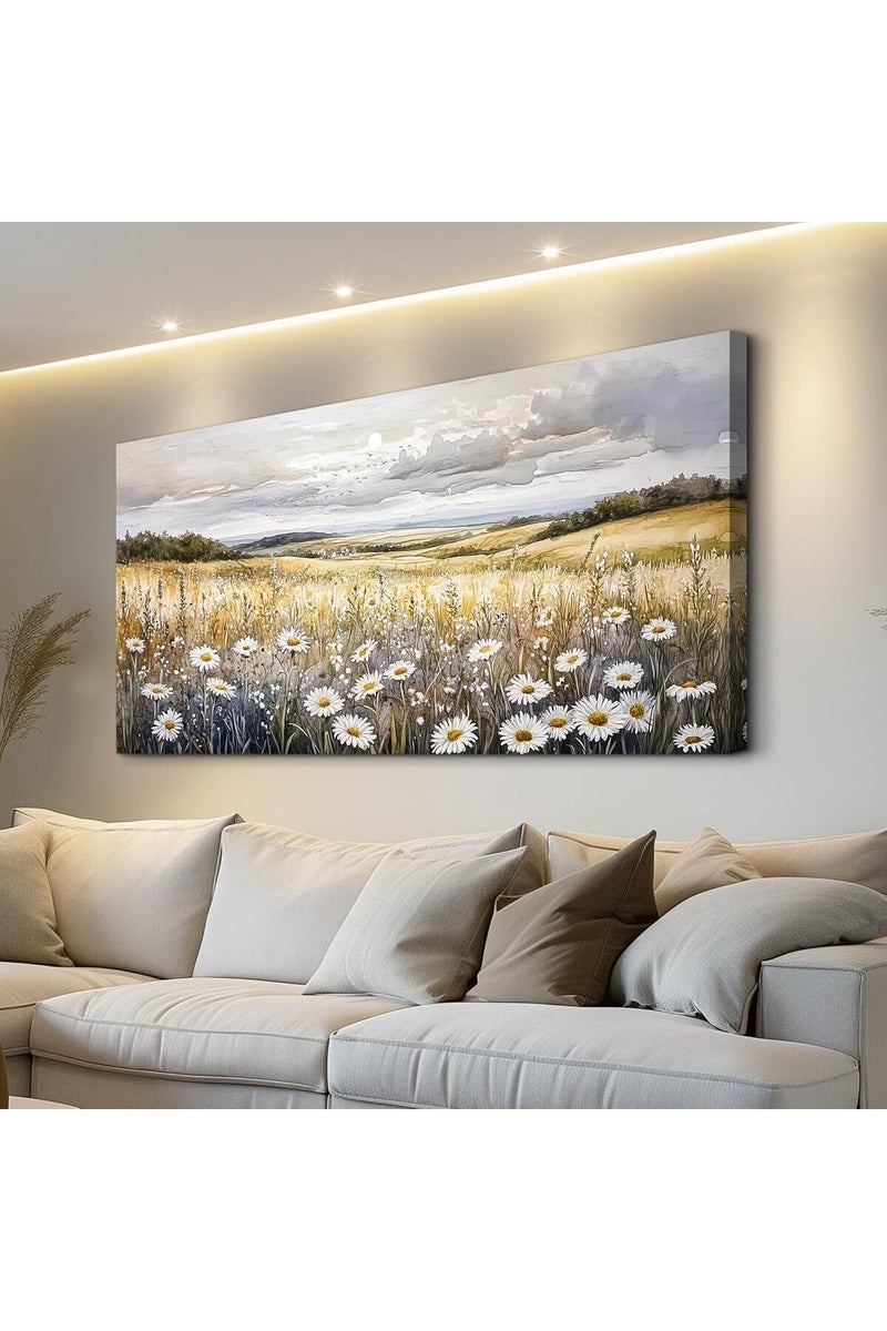 Beautiful 60x120 cm Wrap Framed Canvas Wall Art with Customizable Frame Decor