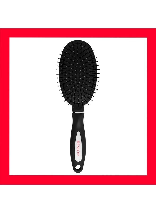 Revlon فرشاة شعر سوداء لتفكيك وتشطيب الشعر - Image 4