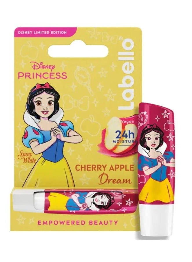 Labello Disney Princess Rapunzel Lip Balm for Kids, Candy Apple Dream Flavor 4.8g - Image 2